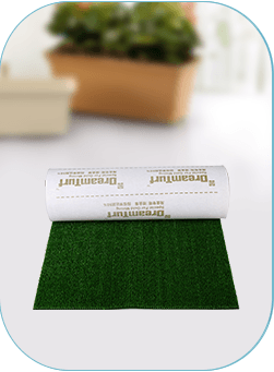 Grass mat for gold mining industry
