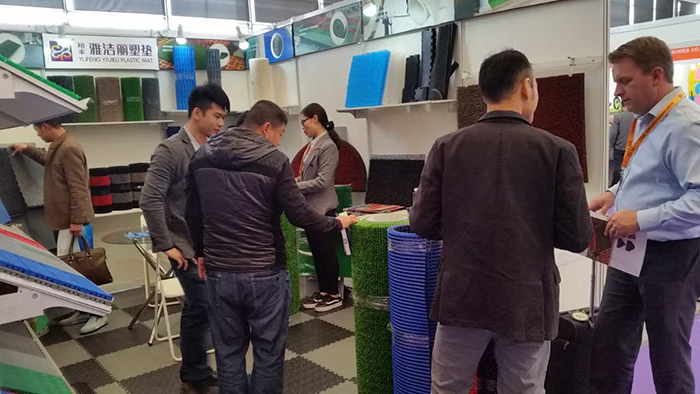 2016 DOMOTEX Shanghai Flooring exhibition